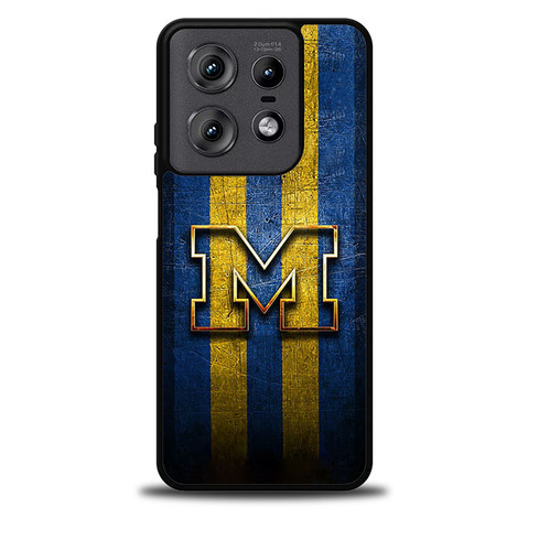 Michigan Wolverines 04 Motorola Moto Edge Case