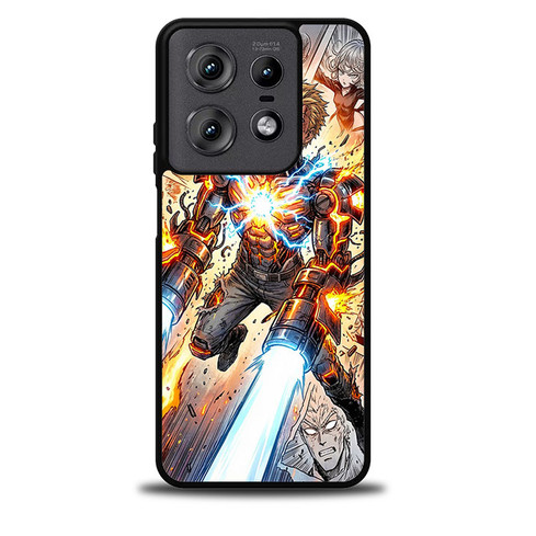 One Punch Man Lasser Genos Motorola Moto Edge Case