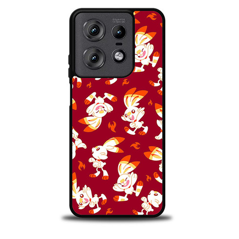 Pokemon Scorbunny Cute Motorola Moto Edge Case