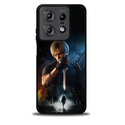 Resident Evil 4 Remake Leon S Kennedy Motorola Moto Edge Case