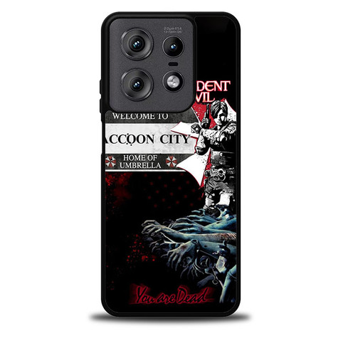 Resident Evil Home of Umbrella Collide Motorola Moto Edge Case