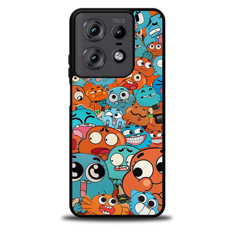 The Amazing World of Gumball Motorola Moto Edge Case
