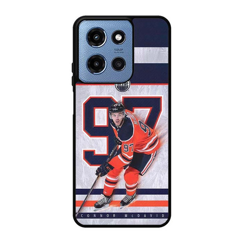 Connor McDavid Oilers 02 Motorola Moto G 5G 2025 Case