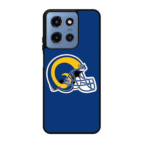 Los Angeles Rams Helmet 01 Motorola Moto G 5G 2025 Case