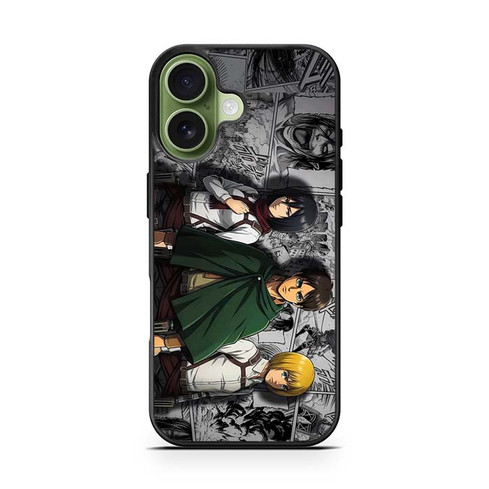 Attack on Titan Mc iPhone 17 Case