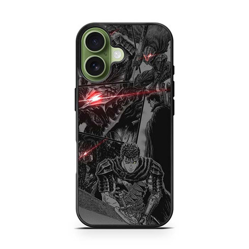 Berserk Blood and Iron The Black Swordsman iPhone 17 Case
