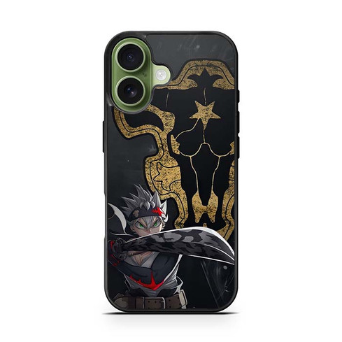Black Clover Astas Resolve iPhone 17 Case