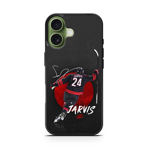 Carolina Hurricanes Seth Jarvis iPhone 17 Case