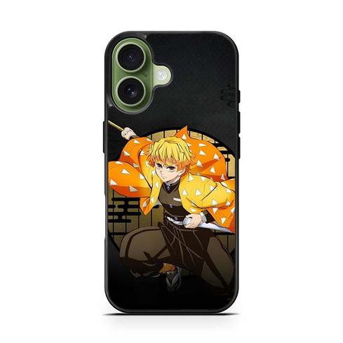 Demon Slayer Zenitsu Agatsuma Unleashed iPhone 17 Case