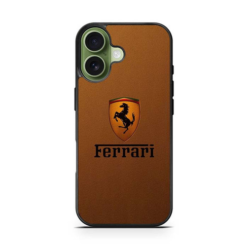 Ferrari Brown iPhone 17 Case