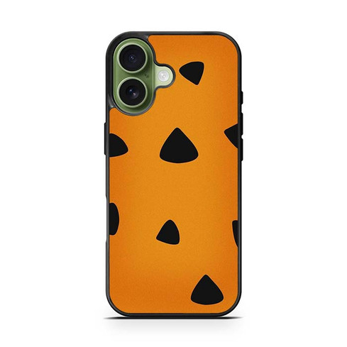 Flintstone Pattern iPhone 17 Case