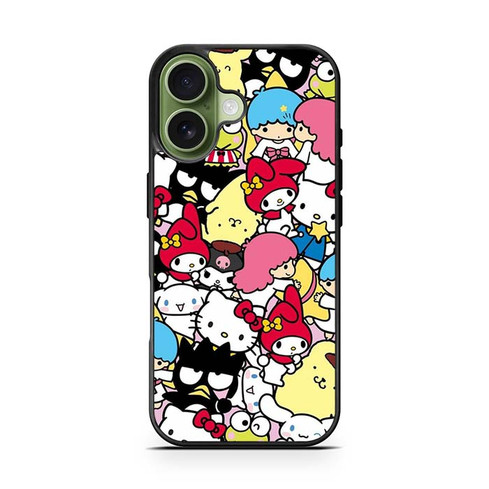 Hello Kitty and Friends collage iPhone 17 Case