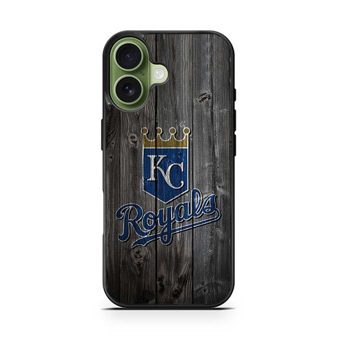 Kansas City Royals Wooden Pattern iPhone 17 Case