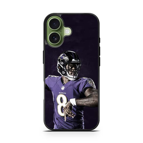 Lamar Jackson Baltimore Ravens 01 iPhone 17 Case