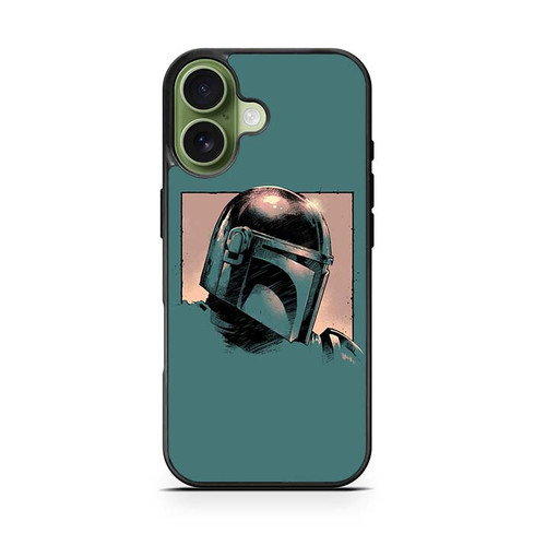 Mandalorian Helmet iPhone 17 Case