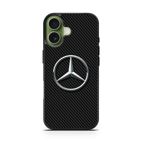 Mercedes Benz Carbon iPhone 17 Case