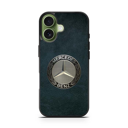 Mercedes Benz Metallic Logo iPhone 17 Case