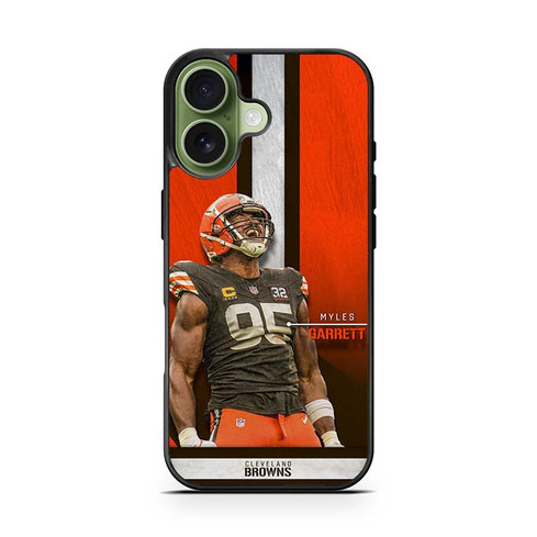 Myles Garrett Cleveland Browns 01 iPhone 17 Case