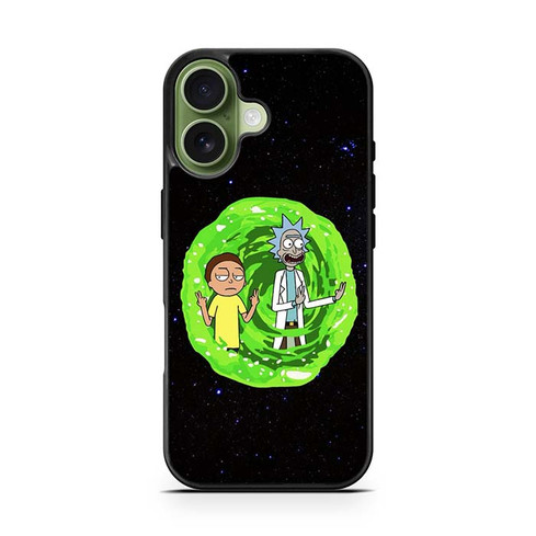 Rick and Morty Portal iPhone 17 Case
