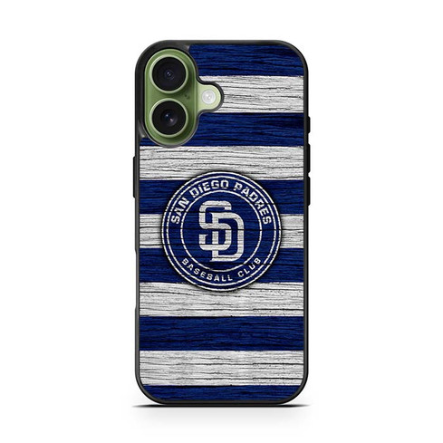 San Diego Padres Wooden Pattern iPhone 17 Case