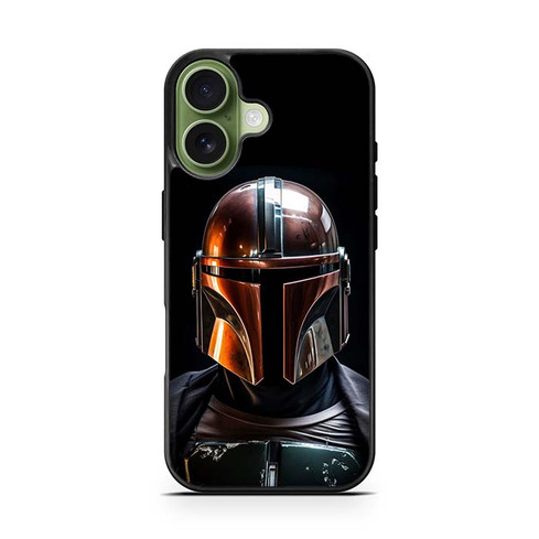 Star Wars Mandalorian Amber Beskar iPhone 17 Case