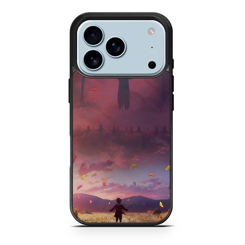 Attack on Titan eren Rumbling Titan iPhone 17 Pro Case