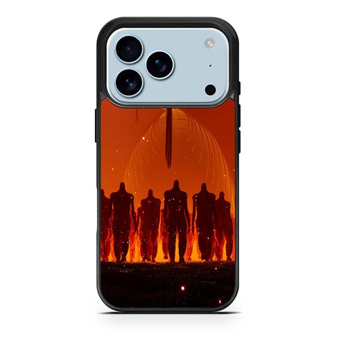 Attack on Titan Rumbling Titan iPhone 17 Pro Case
