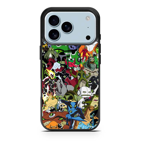 Ben 10 All Aliens Omnitrix iPhone 17 Pro Case