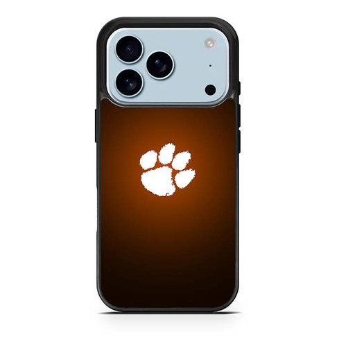 Clemson Tigers Claw 01 iPhone 17 Pro Case
