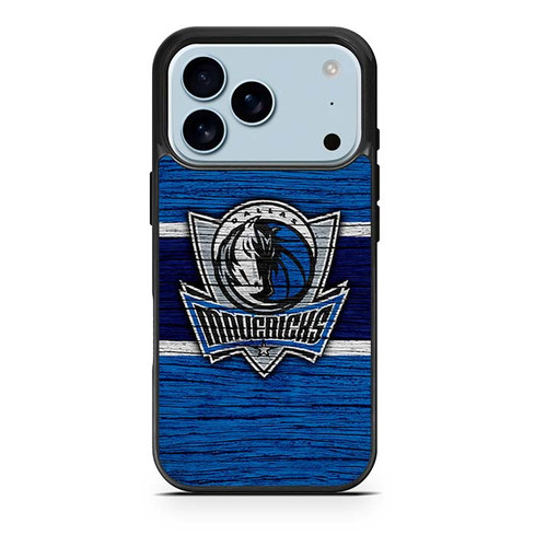 Dallas Mavericks Wooden Pattern iPhone 17 Pro Case