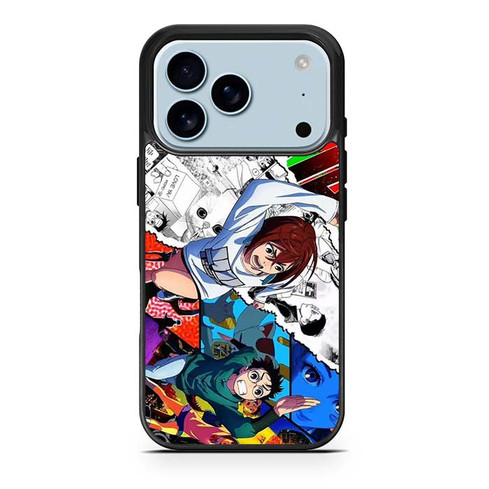 Dandadan Momo Ayase and Okarun iPhone 17 Pro Case