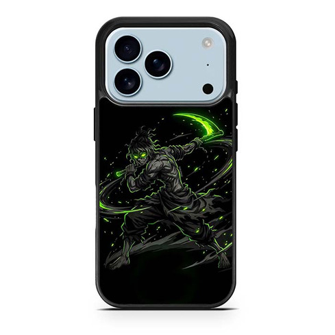 Demon Slayer Gyutaro Toxic Blood Scythe iPhone 17 Pro Case
