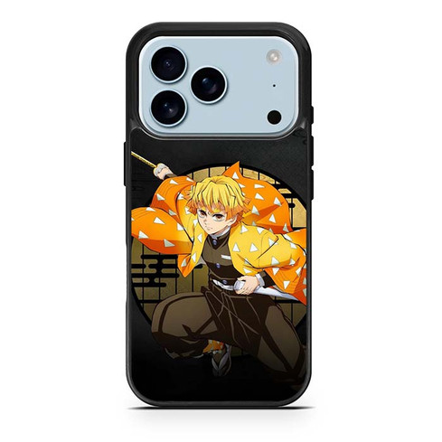 Demon Slayer Zenitsu Agatsuma Unleashed iPhone 17 Pro Case