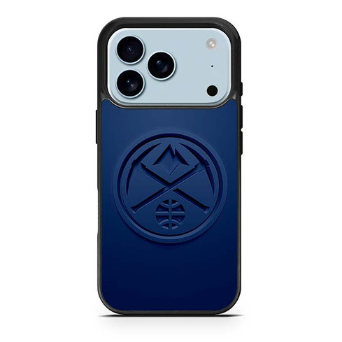 Denver Nuggets Logo Dark Blue iPhone 17 Pro Case