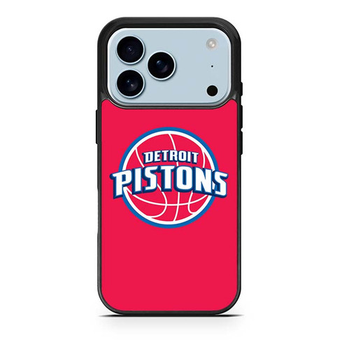 Detroit Pistons Logo iPhone 17 Pro Case