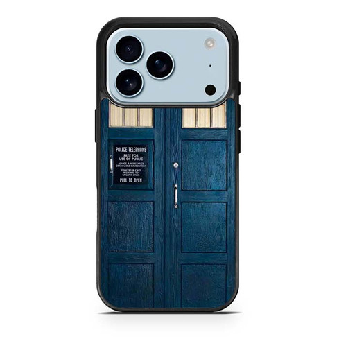 Doctor Who Tardis Police Box iPhone 17 Pro Case