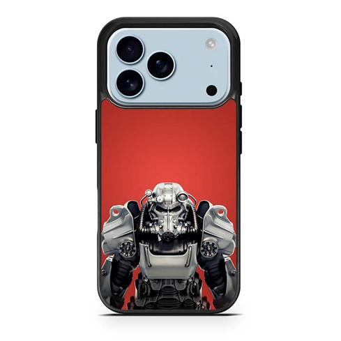 Fallout in Red iPhone 17 Pro Case