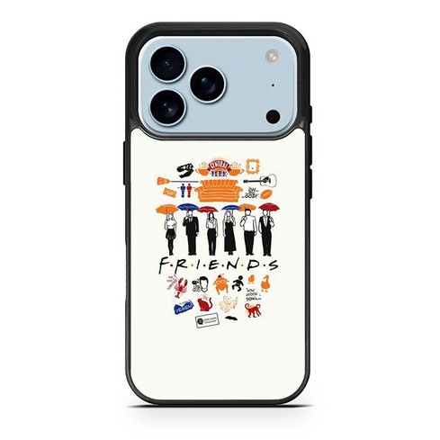 Friends Iconic Things iPhone 17 Pro Case