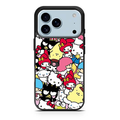 Hello Kitty and Friends collage iPhone 17 Pro Case
