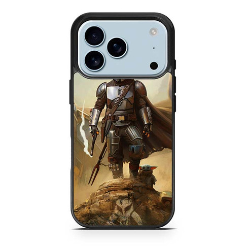Mandalorian Battle Field iPhone 17 Pro Case