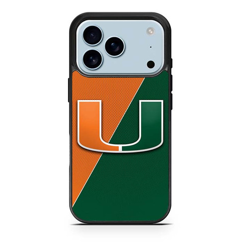 Miami Hurricanes 05 iPhone 17 Pro Case