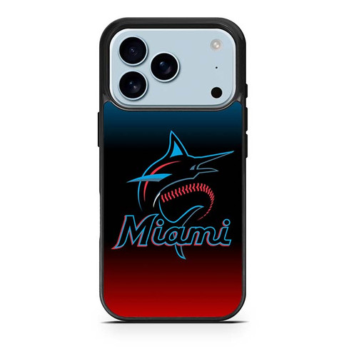 Miami Marlins 01 iPhone 17 Pro Case