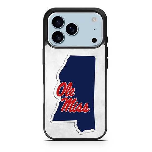 Ole Miss Rebels 05 iPhone 17 Pro Case