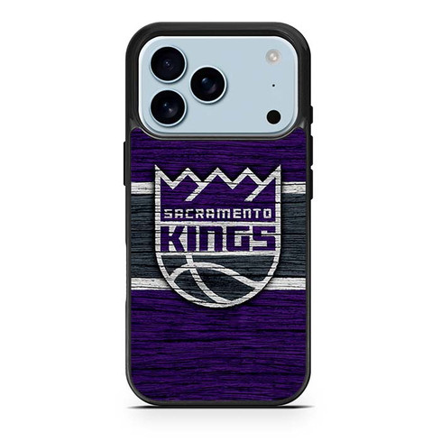 Sacramento Kings Wooden Pattern iPhone 17 Pro Case
