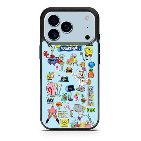 SpongeBob Pineapple Party Vibes iPhone 17 Pro Case