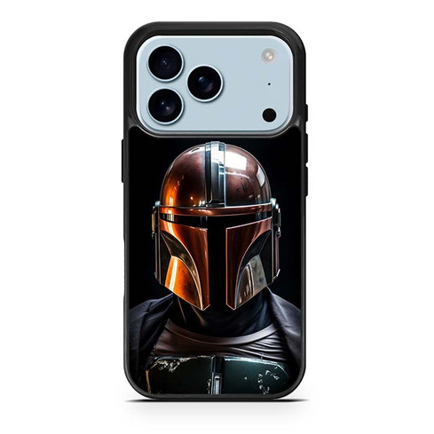Star Wars Mandalorian Amber Beskar iPhone 17 Pro Case