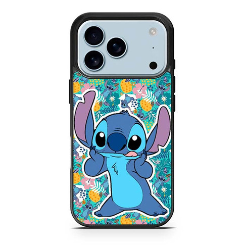 Stitch Stay Weird iPhone 17 Pro Case
