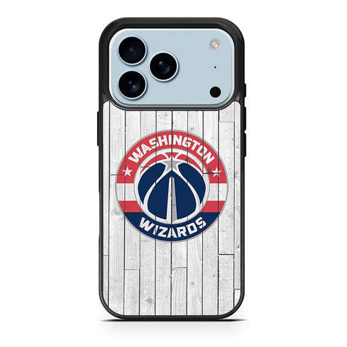 Washington Wizards Wooden Pattern iPhone 17 Pro Case
