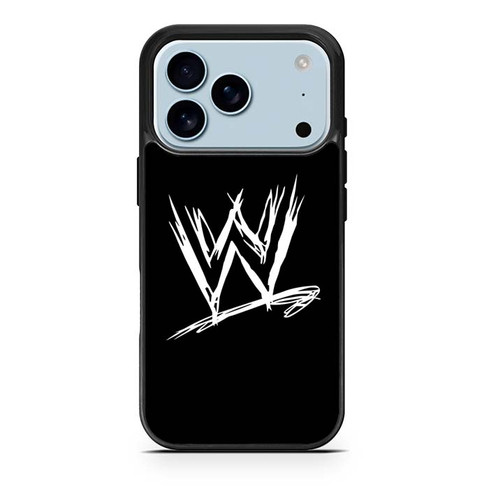WWE Logo Black iPhone 17 Pro Case