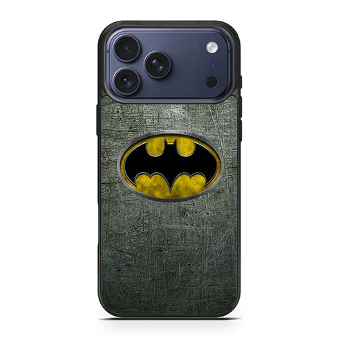Batman Logo Wall Pattern iPhone 17 Pro Max Case
